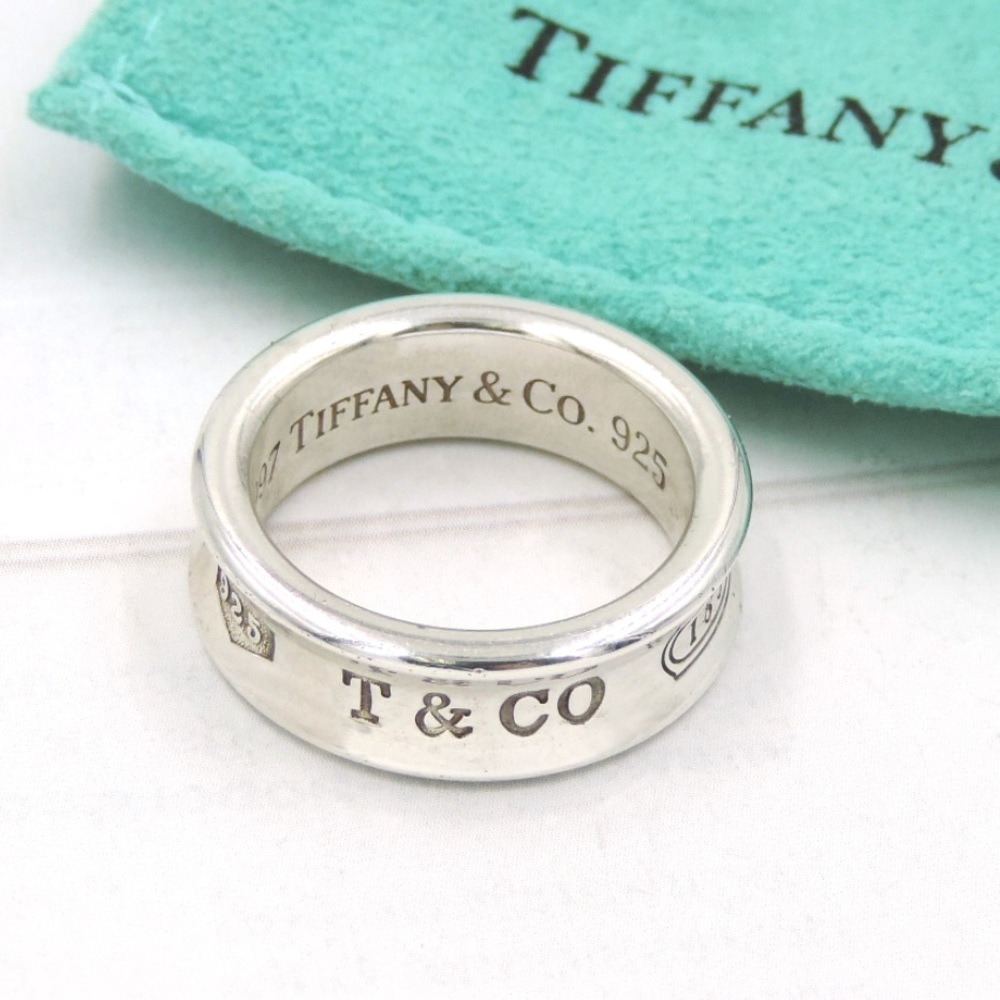 Tiffany & Co Sterling Silver 1837 Ring